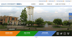 Desktop Screenshot of logan.edu